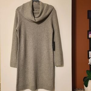 Rachel Zoe Cowl Neck Sweater Dress, NWT